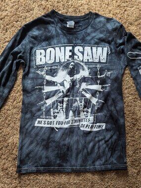 Bone Saw McGraw Spider-Man Randy Savage Tie-Dyed Long Sleeve, Sz S